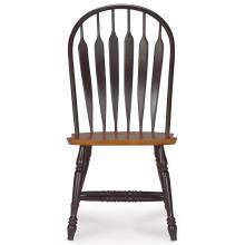 International Concepts Madison Park Windsor Steambent Arrowback Chair - Black / Cherry - 1C57-1206