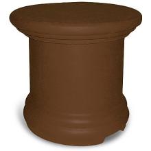 California Outdoor Concepts Glass Fiber Reinforced Concrete Propane Tank Cover - Chocolate Brown