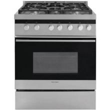 Fisher Paykel Ranges 30 Inch Natural Gas Range - OR30SNDGX