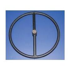 HPC 12 Inch Natural Gas Black Steel Round Single Fire Pit Ring