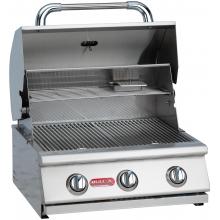 Bull Steer 3-Burner Stainless Steel Built-In Propane Gas Grill