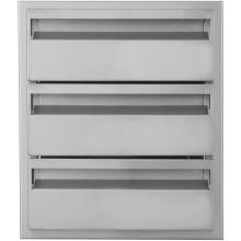 Aspen Series Triple Access Drawer Front View