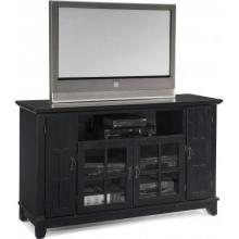 Home Styles Arts And Crafts Entertainment Credenza - Ebony - 5181-10