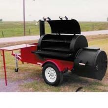 Horizon Smokers 30 Inch Single Door Trailer Smoker Grill