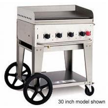 Crown Verity Gas Grills 36 Inch Natural Gas Mobile Outdoor Griddle