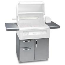 Alfresco 30 Inch Grill Cart - Deluxe Grill Cart With Door And Drawers