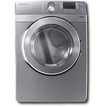 Samsung Dryers 7.4 Cu Ft. With Front Load Super Capacity Electric Dryer, Stainless Platinum - DV448AEP