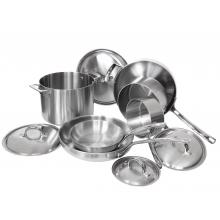 Viking VSC1013E 3-Ply 10-piece Cookware Set - Opened Set