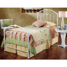 Hillsdale Maddie White Metal Bed Set Without Frame - Twin - 325-33