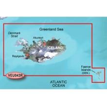 Garmin VEU043R - Iceland And Faeroe Islands - SD Card