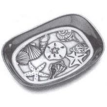 Wilton Armetale Seashells Bread Tray