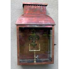 Regency GL32 Flambeau Grande Propane Gas Light With Open Flame Burner And Manual Ignition On Wall Mount