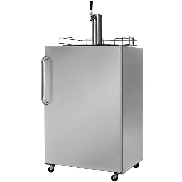 Summit 6.4 Cu. Ft. Outdoor Kegerator - Stainless Steel - SBC490OS