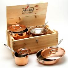 All-Clad Cop-R-Chef 7-Piece Cookware Set