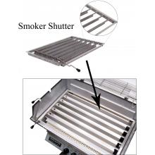 Broilmaster Smoker Shutter And Multi-Level Cooking Grid Kit For H3 Series Grills