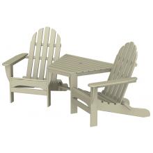 Poly-Wood Recycled Plastic Wood Classic Adirondack Bench