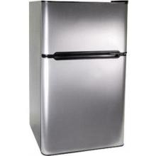 Haier HNDE03VS 3.3 Cu. Ft. Compact Refrigerator / Freezer - Silver