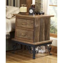 Groovy Stuff Teak Wood Joshua Tree End Table - TF-415