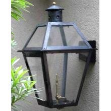 Regency GL18 Beaumont Natural Gas Light With Open Flame Burner And Manual Ignition On Wall Mount