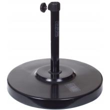 California Umbrella 50lb Black Umbrella Base With Two Lengths Of Receiver Tubes