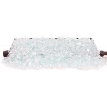 Peterson Fyre Glass 24 Inch Clear Vented Propane Fire Glass Set With Outdoor Stainless G45 Glass Burner And Manual Safety Pilot