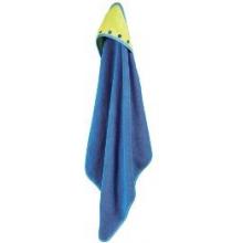 Elegant Baby Hooded Bath Towel - Blue/Green