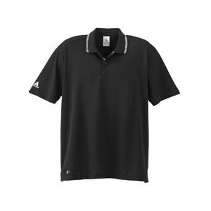 Adidas Golf Mens ClimaLite Athletic Polo Shirt 3XL - Black/White