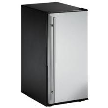 U-Line ADA15IMS-00 Right Hinge ADA Compliant Ice Machine - Stainless Steel Door / Black Cabinet