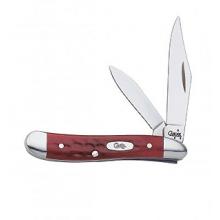 Case Cutlery Worn Old Red Series, 6220 Stainless Seel Pocket Peanut