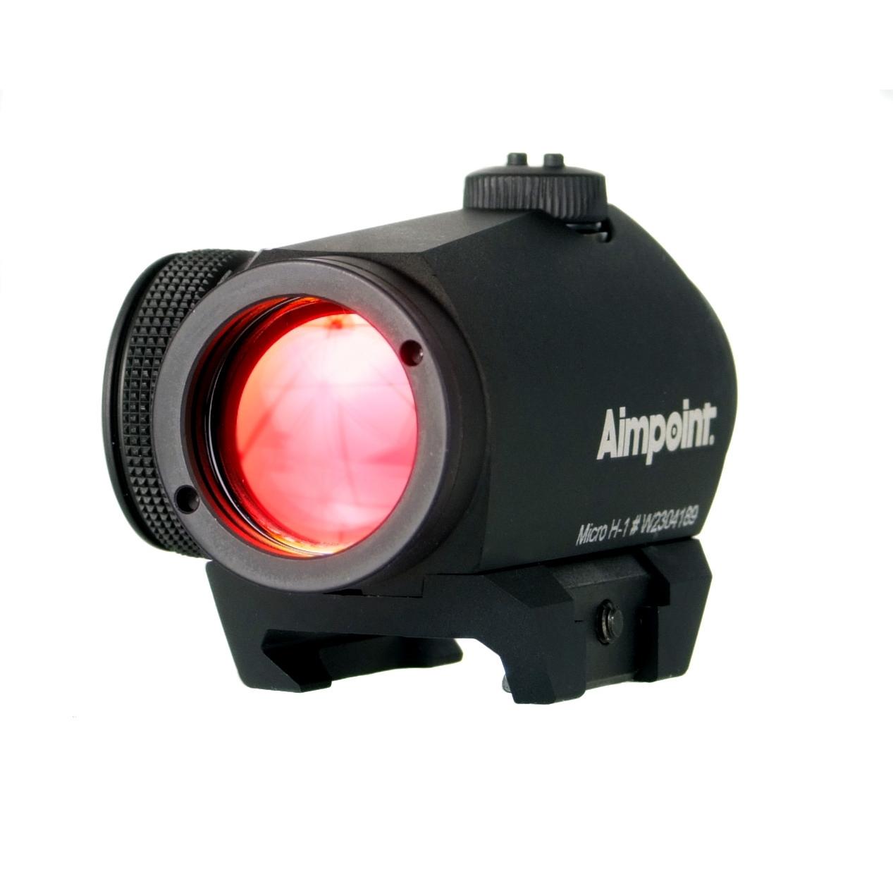 Aimpoint Micro H-1 Red Dot 4 MOA Sight - Black - 11910