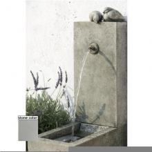 Campania Bird Element Fountain (3pc) - Natural Finish
