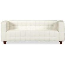 Zuo Modern Button Sofa White 900251