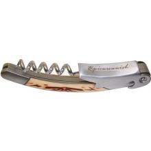Vinotemp EP-CORK003 Epicureanist Waiters Corkscrew - Bone