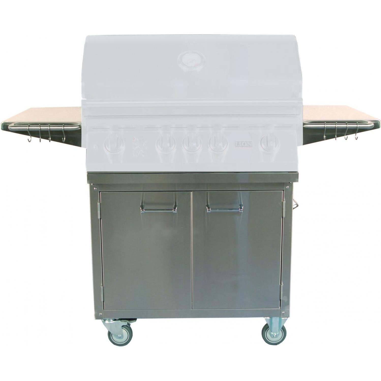 Online Lion Stainless Steel Grill Cart With Access Doors Sales Here