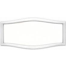 HouseMark Series Large Roundtangle Address Plaque - All White