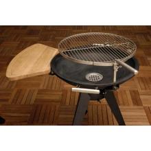 Adjustable grate fully extended