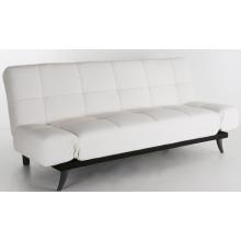 Abbyson Living Ada Leather Convertible Sofa - White AD-018L-W