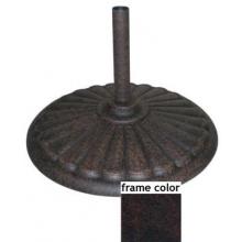 Meadow Decor Deluxe Umbrella Stand - Black Finish (60 Lb)
