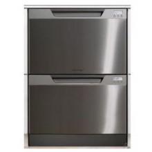 Fisher Paykel Dishwashers Double DishDrawer With Recessed Handle Dishwasher - Stainless Steel