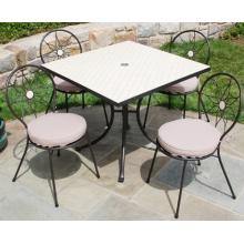 Alfresco Home Pina Colada Aluminum Bistro Set