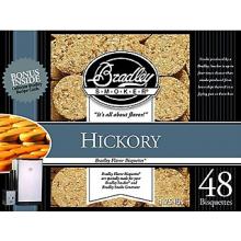 Bradley Technologies Smoker Bisquettes, Hickory (48 Pack)