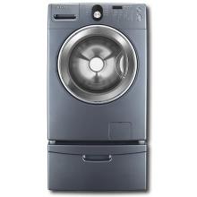 Samsung Washers 1100 RPM 4.0 Cu Ft. With Front Load Steam Washer, Breakwater Blue - WF218ANB