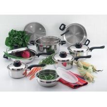 Chefs Secret Element Stainless Steel Cookware Set � 15pc