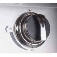 Black and Chrome Control Knobs