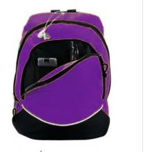 Augusta Tri-Color Small Backpack - Purple/Black