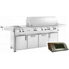Fire Magic Gas Grills Echelon E1060s Propane Gas Grill With Double Side Burner & Magic View Window On Cabinet Cart