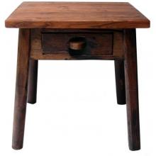 Groovy Stuff Teak Wood Cimarron Side Table - TF-789