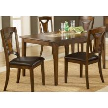 Hillsdale Cannes Dark Brown 5-piece Dining Set - 4175DTBC
