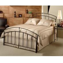 Hillsdale Vancouver Antique Brown Metal Bed Set With Frame - Queen - 1024BQR