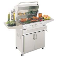 Fire Magic Charcoal Grills 24 Inch Legacy Smoker Grill On Portable Cart